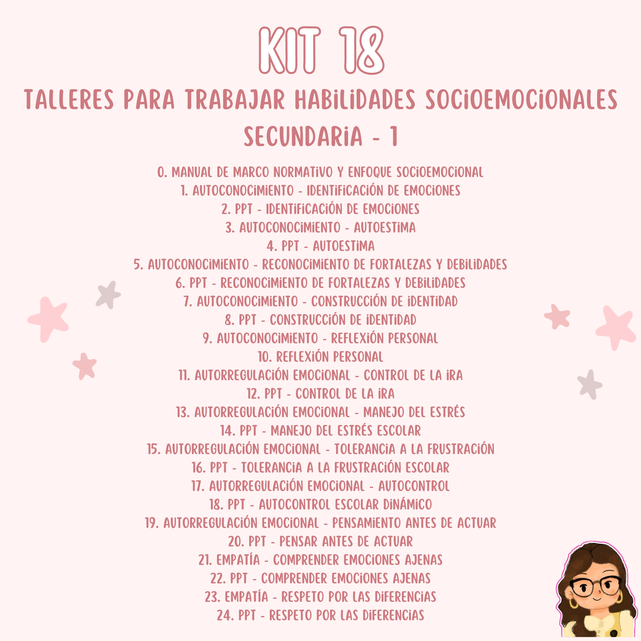 Kit 18 Talleres para Trabajar HSE Secundaria 1 - 24 Documentos Listos para Usar