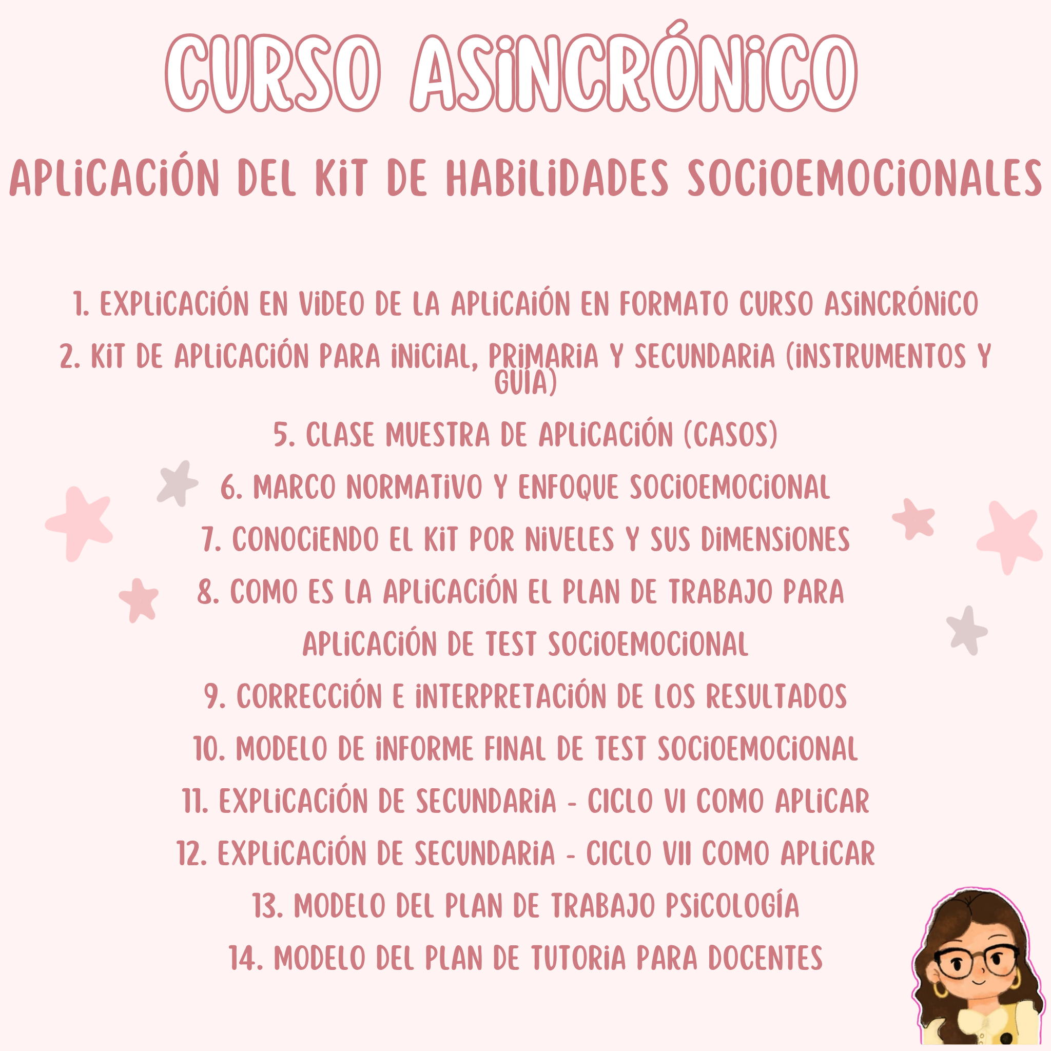 Curso Asincrónico: Aplicación del Kit de Habilidades Socioemocionales