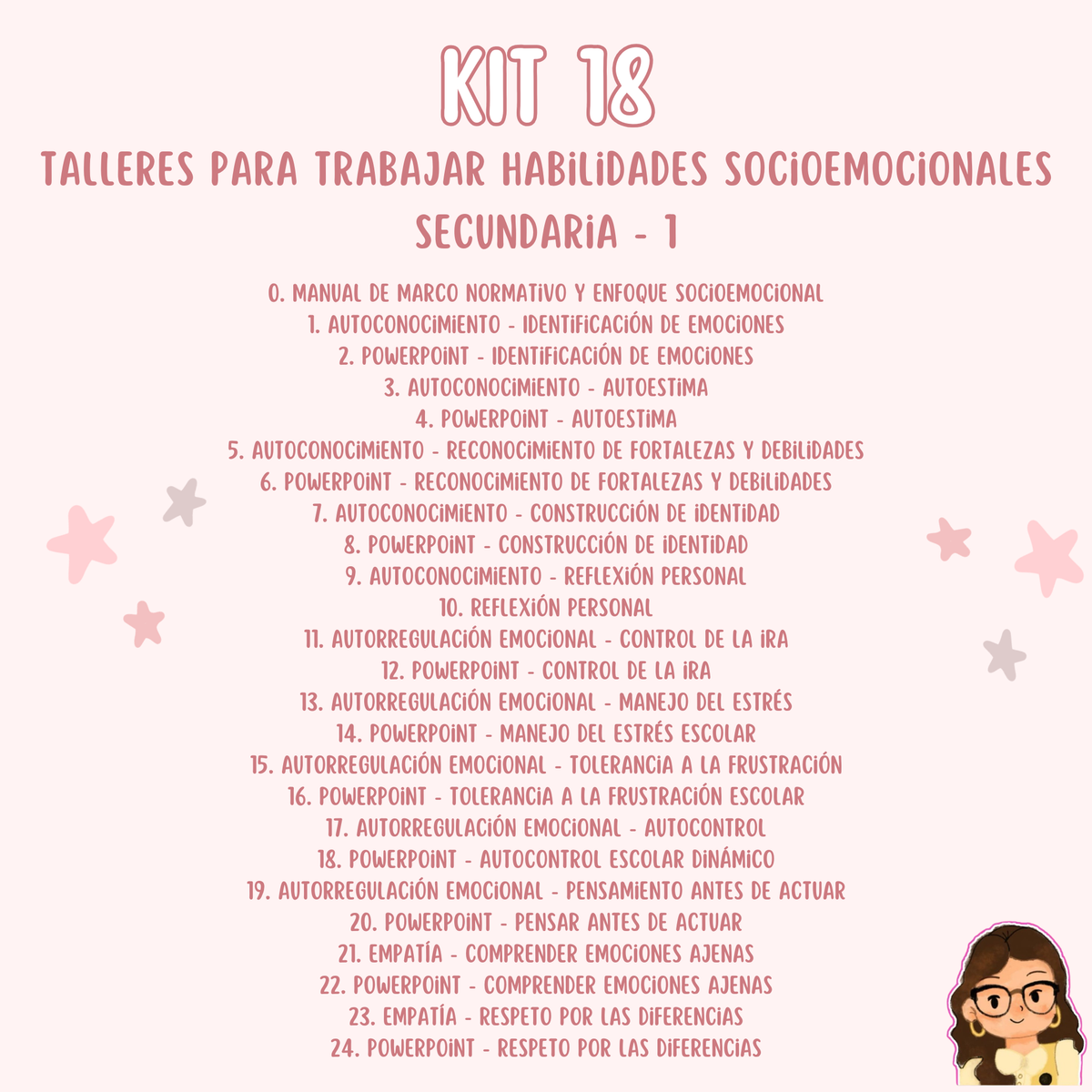 Kit 18 Talleres para Trabajar HSE Secundaria 1 - 24 Documentos Listos para Usar